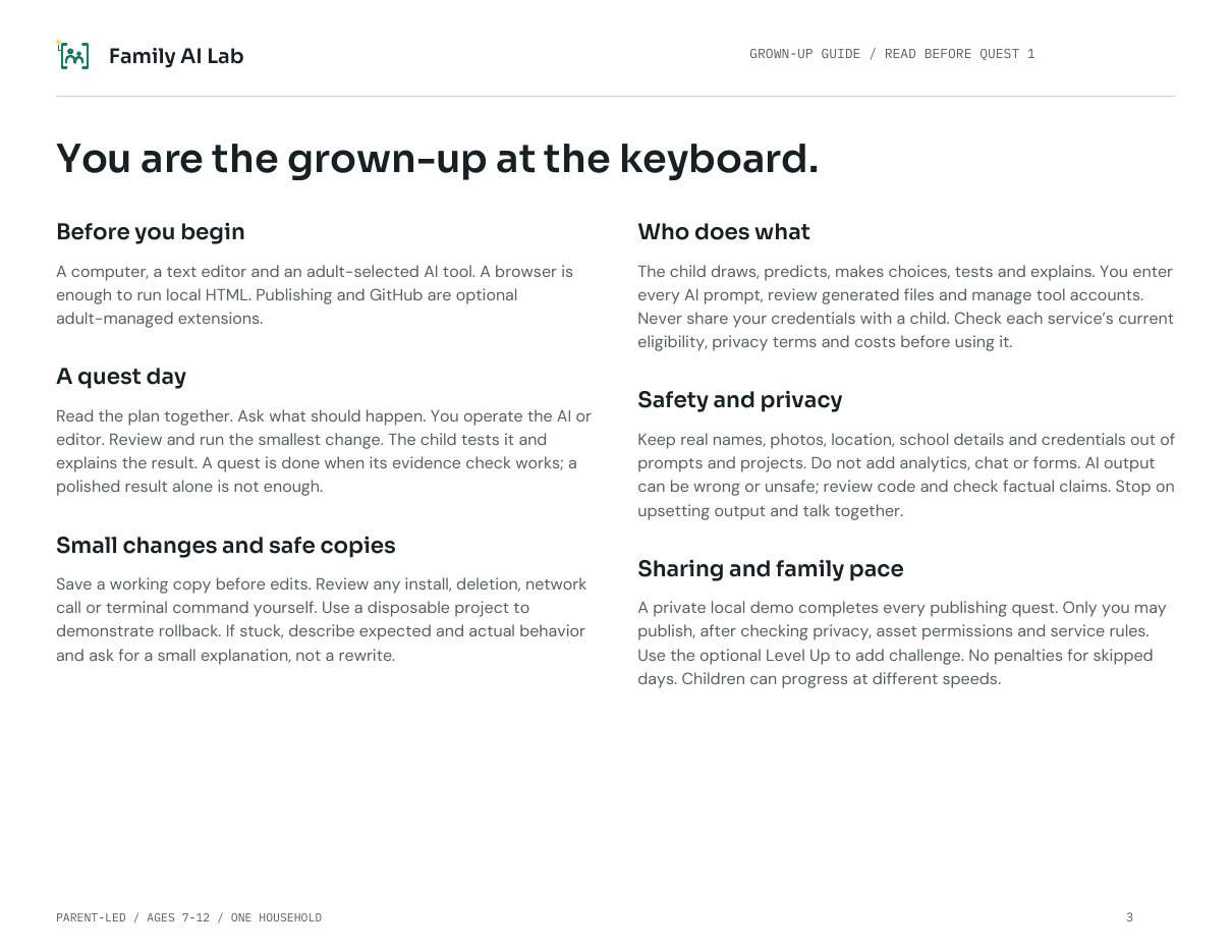A page from inside the Website Builder kit